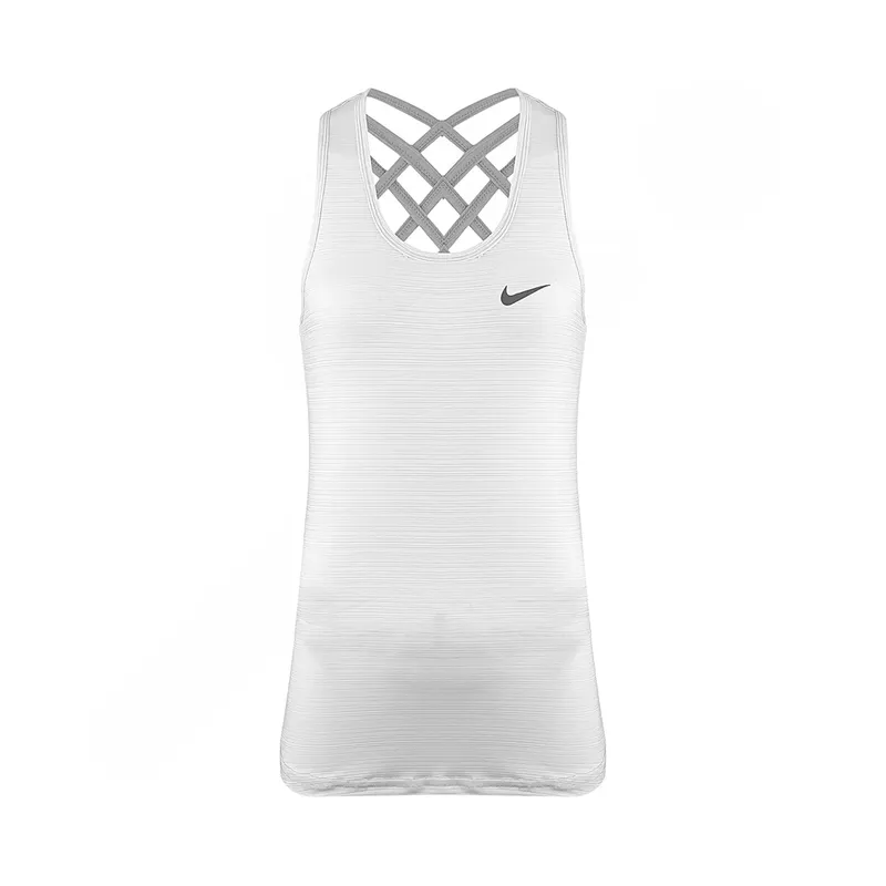 تاپ ورزشی زنانه طرح نایک پشت بندی یونیک اسپرت