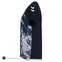 ست تیشرت شلوارک مردانه سوزنی طرح هیومل