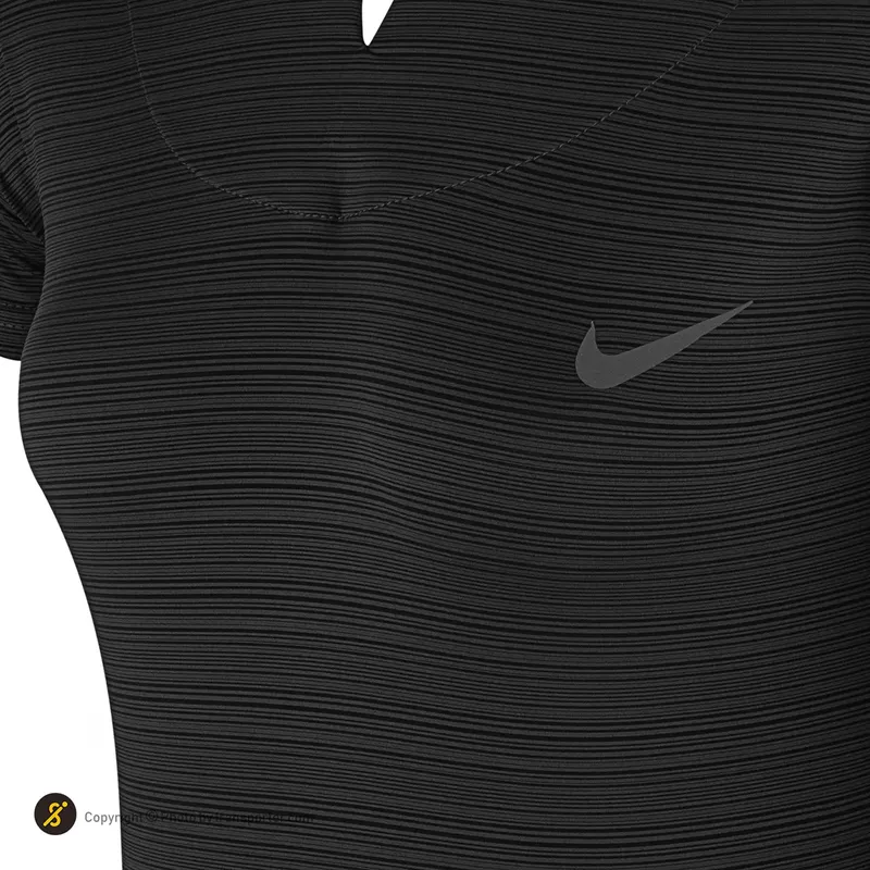 تیشرت ورزشی زنانه طرح نایک یقه دلبری یونیک اسپرت