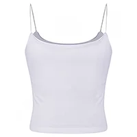 تاپ ورزشی زنانه بندی دوبل کبریتی alo 2415