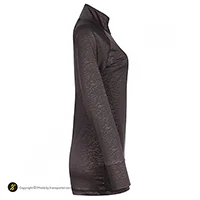 تونیک نیم زیپ زنانه طرح نایک staye pro