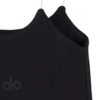 تاپ ورزشی زنانه بندی دوبل کبریتی alo 2415