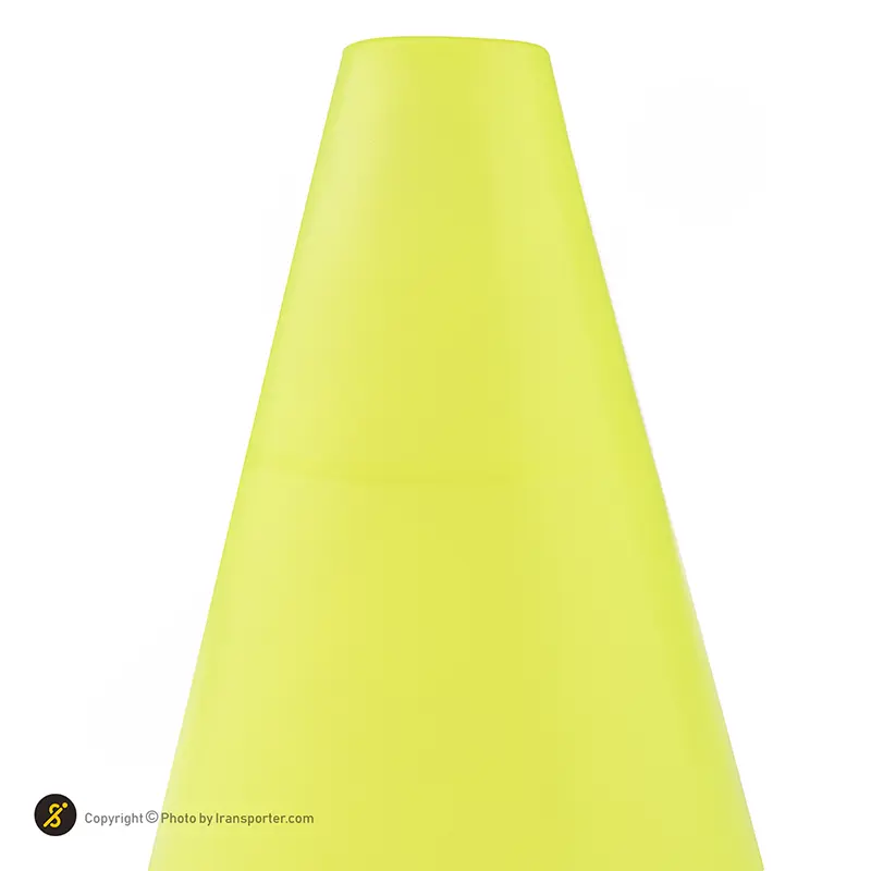 مانع تمرین فوتبال مخروطی 17 سانتیمتری ژله ای  بسته 10عددی
