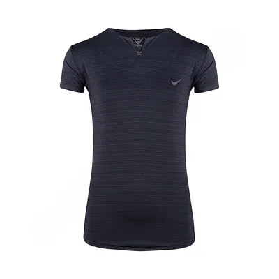 تیشرت ورزشی زنانه طرح نایک یقه دلبری یونیک اسپرت