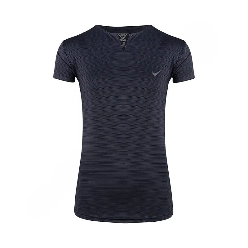 تیشرت ورزشی زنانه طرح نایک یقه دلبری یونیک اسپرت