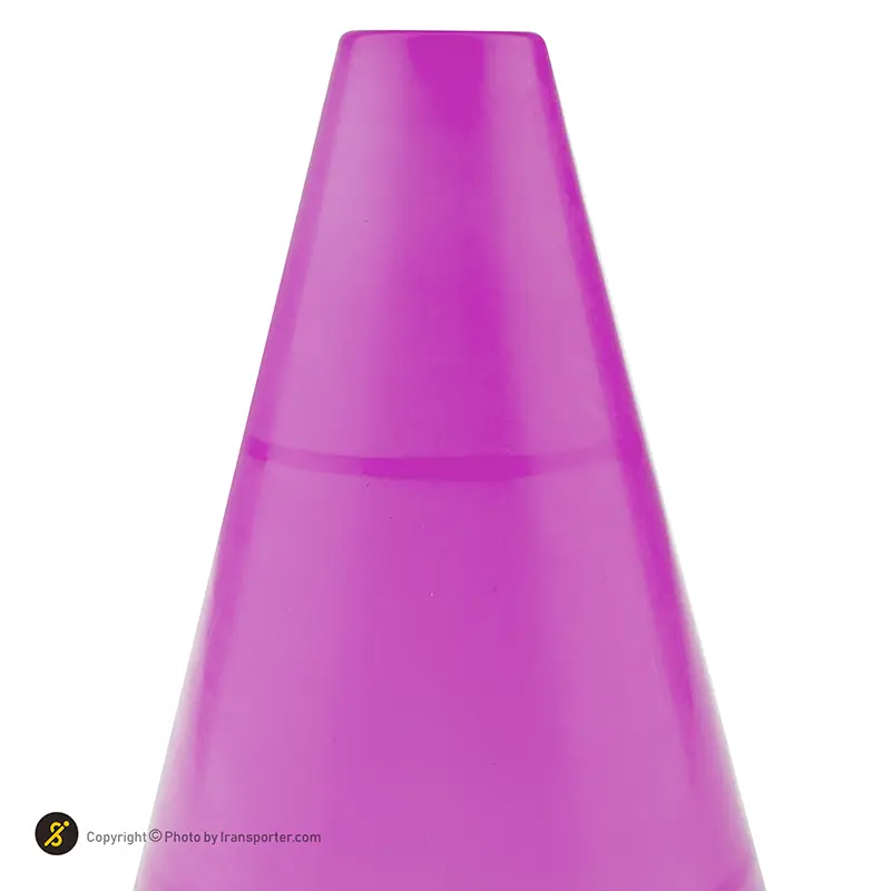 مانع تمرین فوتبال مخروطی 17 سانتیمتری ژله ای  بسته 10عددی