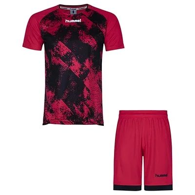 ست تیشرت شلوارک مردانه سوزنی طرح هیومل