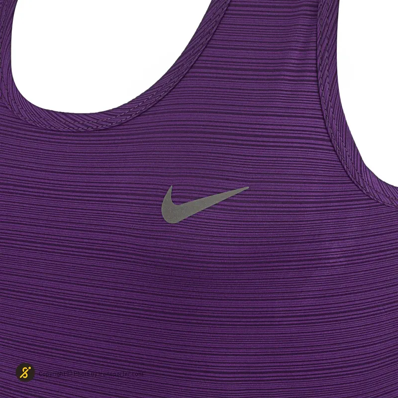 تاپ ورزشی زنانه طرح نایک پشت بندی یونیک اسپرت