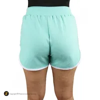 شلوارک ورزشی زنانه بدنسازی طرح نایک کتان KHS