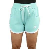 شلوارک ورزشی زنانه بدنسازی طرح نایک کتان KHS