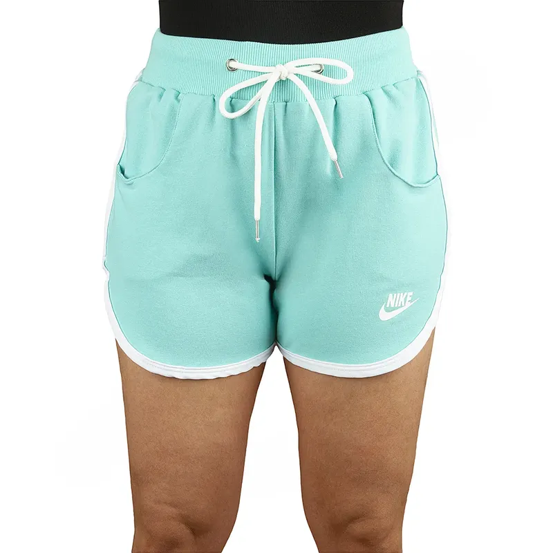 شلوارک ورزشی زنانه بدنسازی طرح نایک کتان KHS