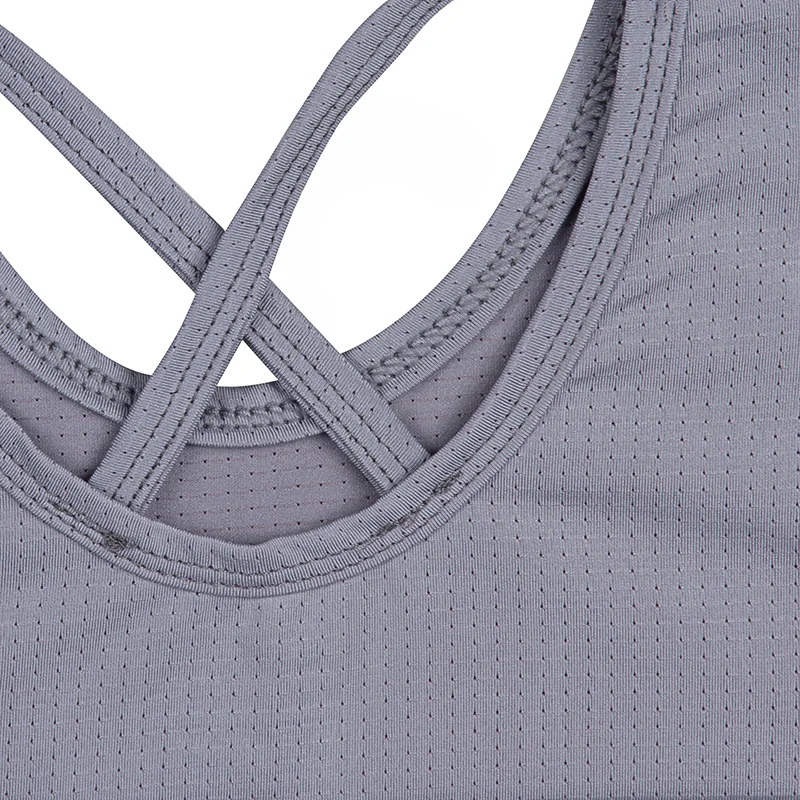 نیم تنه ورزشی زنانه سوزنی طرح نایک پشت بندی UNIQ