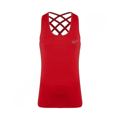 تاپ ورزشی زنانه طرح نایک پشت بندی یونیک اسپرت