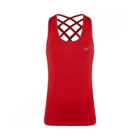 تاپ ورزشی زنانه طرح نایک پشت بندی یونیک اسپرت