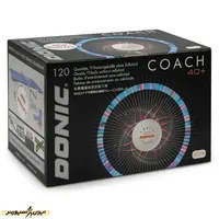 توپ پینگ پنگ دونیک کوچ +40 پلاستیکی درجه 1 بسته 120 عددی HGH
