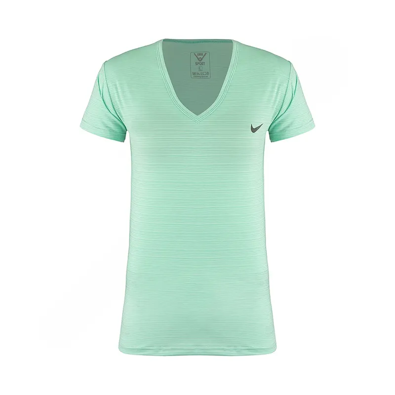 تیشرت ورزشی زنانه طرح نایک یقه هفتی یونیک اسپرت NZD 