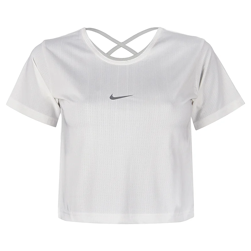 نیم تنه ورزشی زنانه سوزنی طرح نایک پشت بندی UNIQ