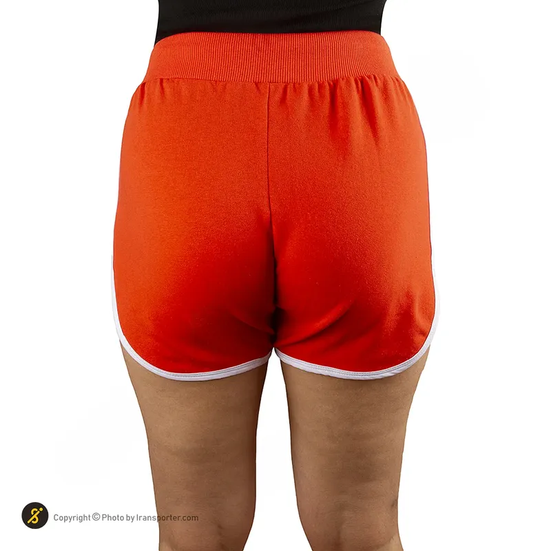 شلوارک ورزشی زنانه بدنسازی طرح نایک کتان KHS