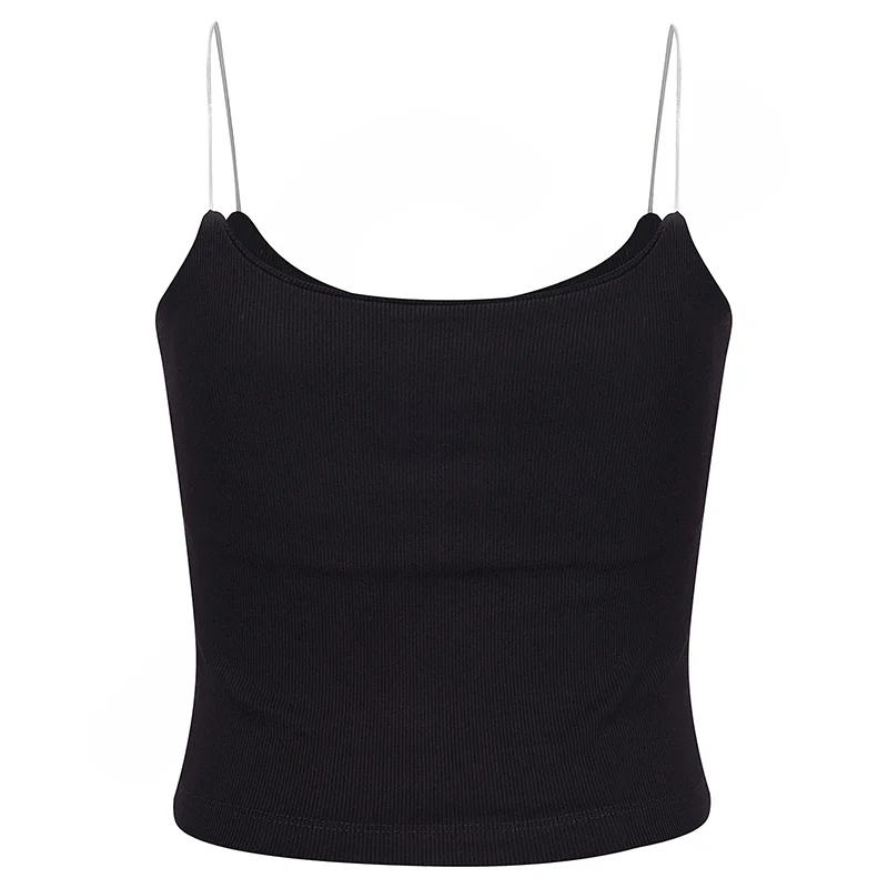 تاپ ورزشی زنانه بندی دوبل کبریتی alo 2415