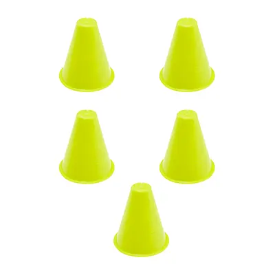 مانع تمرین اسکیتی مخروطی 8 سانتیمتری  بسته 5 عددی