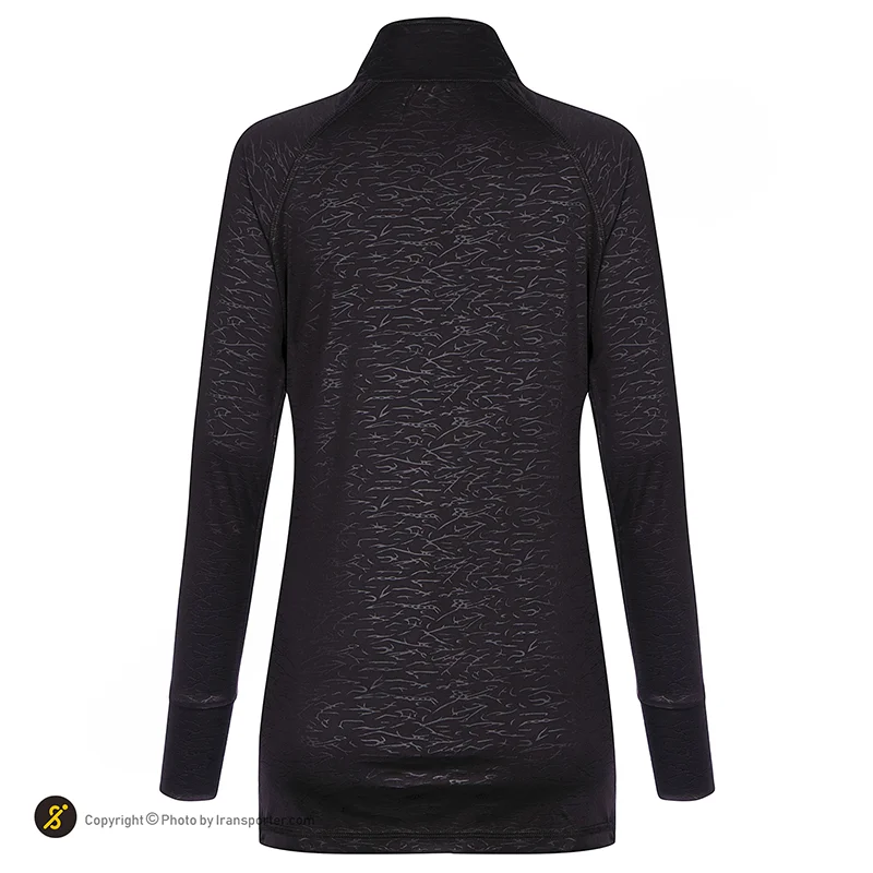 تونیک نیم زیپ زنانه طرح نایک staye pro