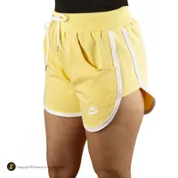 شلوارک ورزشی زنانه بدنسازی طرح نایک کتان KHS