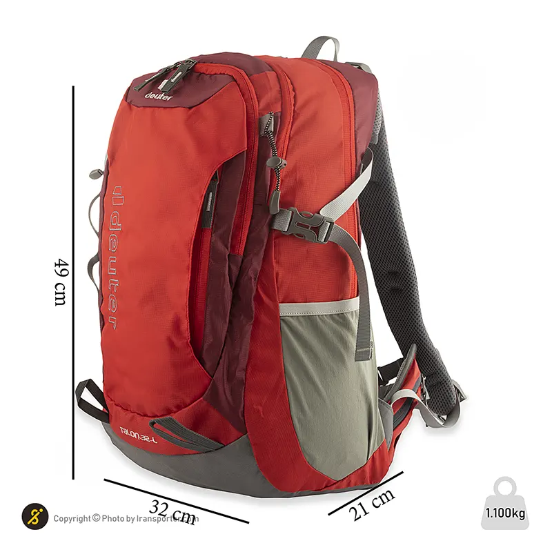 کوله کوهنوردی 32 لیتری طرح دیوتر کاوردار فنردار