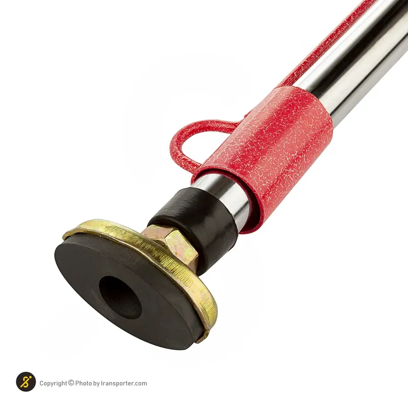 میله بارفیکس آموزشی ایران اسپورتر تک لول قلابدار مناسب تاب