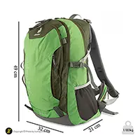 کوله کوهنوردی 32 لیتری طرح دیوتر کاوردار فنردار