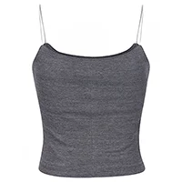 تاپ ورزشی زنانه بندی دوبل کبریتی alo 2415