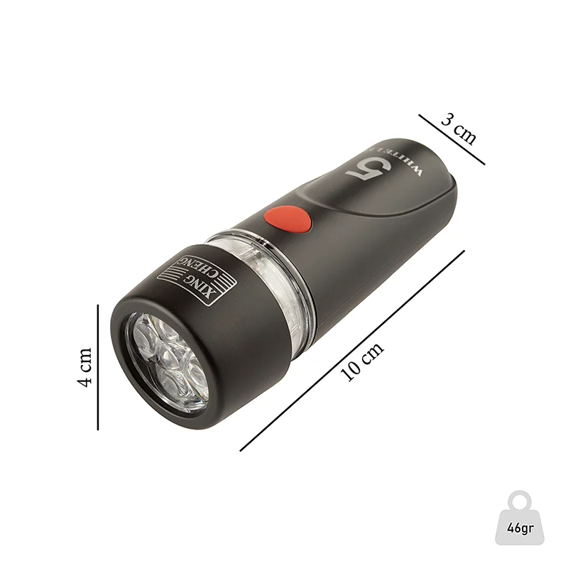 ست چراغ دوچرخه جلو و عقب XINGCHENG - XC-8016 