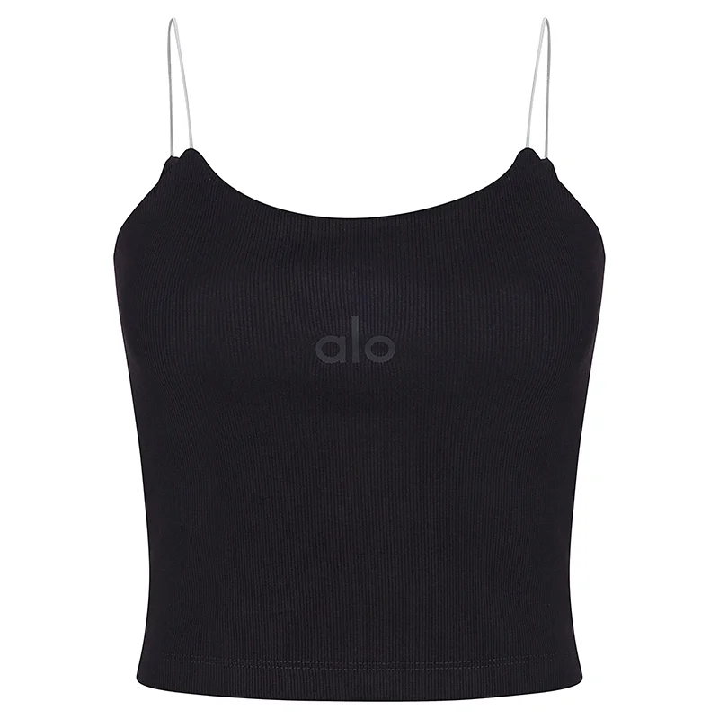 تاپ ورزشی زنانه بندی دوبل کبریتی alo 2415