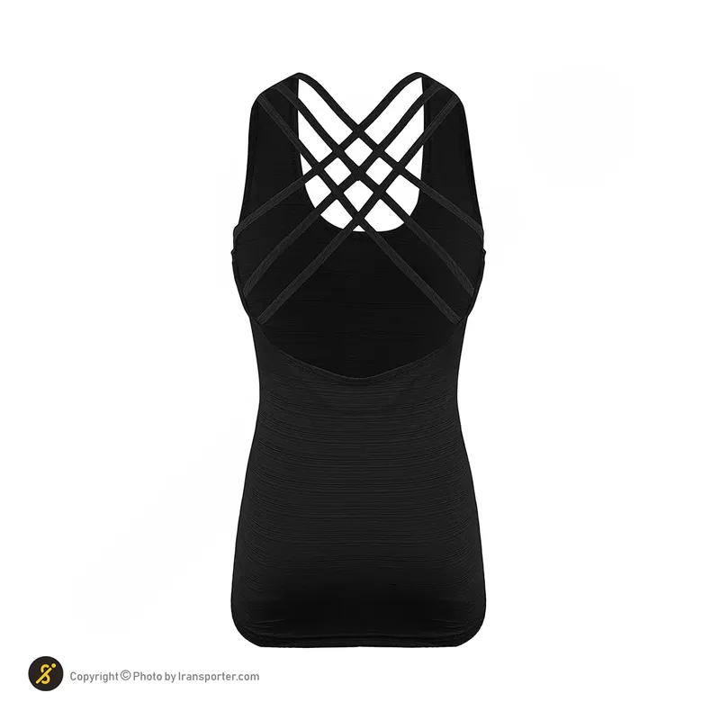 تاپ ورزشی زنانه طرح نایک پشت بندی یونیک اسپرت