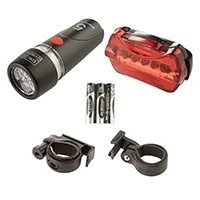 ست چراغ دوچرخه جلو و عقب XINGCHENG - XC-8016 