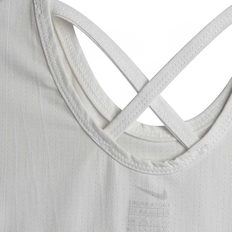 نیم تنه ورزشی زنانه سوزنی طرح نایک پشت بندی UNIQ