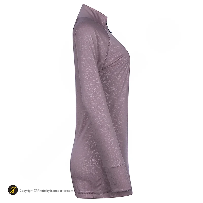 تونیک نیم زیپ زنانه طرح نایک staye pro