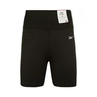 شلوارک ورزشی زنانه کمر دار طرح ریبوک  RBK02