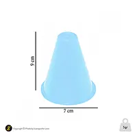 مانع تمرین اسکیتی مخروطی 8 سانتیمتری  بسته 5 عددی