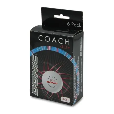 توپ پینگ پنگ دونیک کوچ +40 پلاستیکی بسته 6 عددی HGH