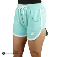 شلوارک ورزشی زنانه بدنسازی طرح نایک کتان KHS