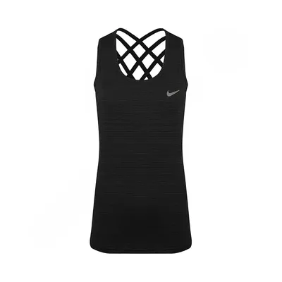 تاپ ورزشی زنانه طرح نایک پشت بندی یونیک اسپرت