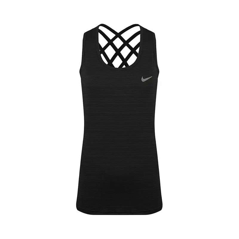 تاپ ورزشی زنانه طرح نایک پشت بندی یونیک اسپرت