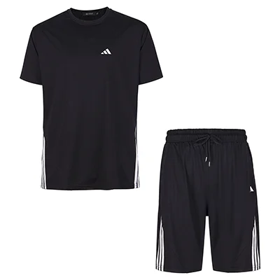 تیشرت و شلوارک ورزشی مردانه طرح آدیداس 2516