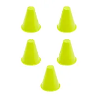 مانع تمرین اسکیتی مخروطی 8 سانتیمتری  بسته 5 عددی