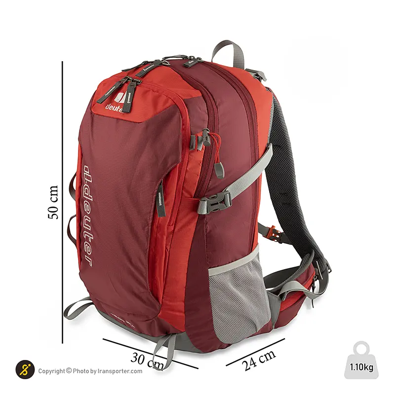 کوله کوهنوردی 32 لیتری طرح دیوتر کاوردار فنردار