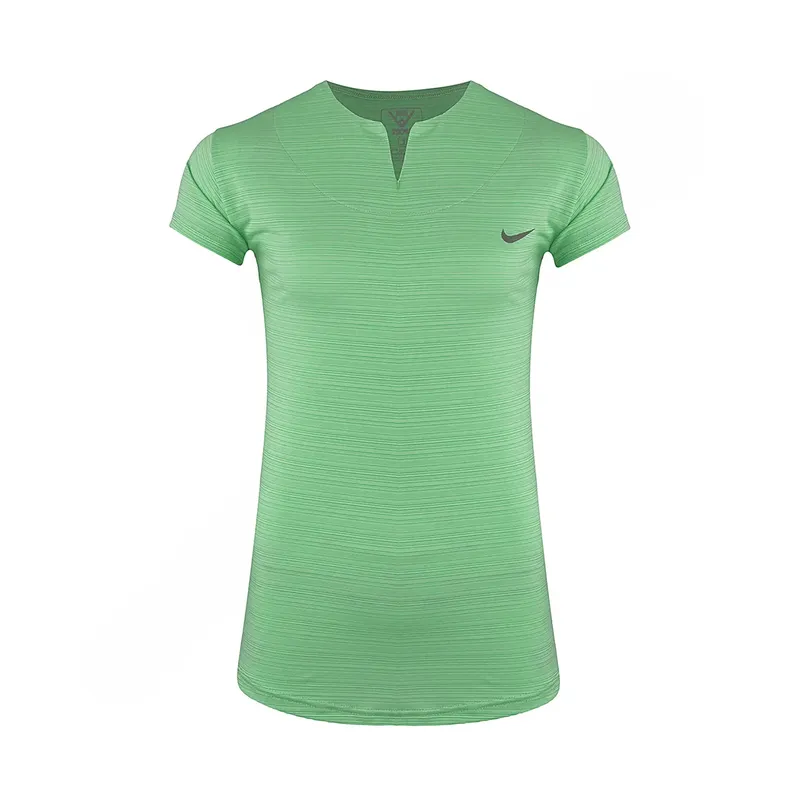 تیشرت ورزشی زنانه طرح نایک یقه دلبری یونیک اسپرت