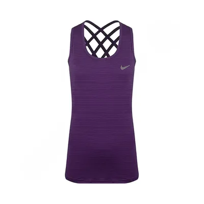 تاپ ورزشی زنانه طرح نایک پشت بندی یونیک اسپرت