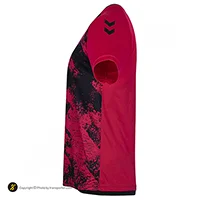 ست تیشرت شلوارک مردانه سوزنی طرح هیومل