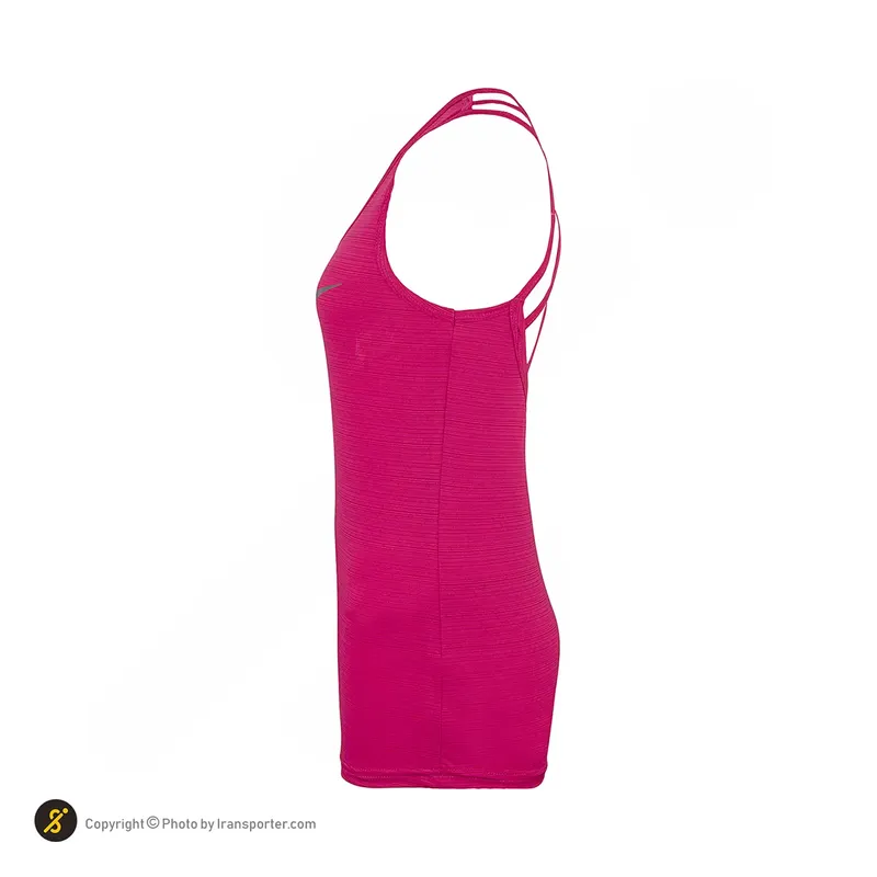 تاپ ورزشی زنانه طرح نایک پشت بندی یونیک اسپرت