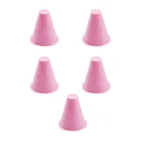 مانع تمرین اسکیتی مخروطی 8 سانتیمتری  بسته 5 عددی